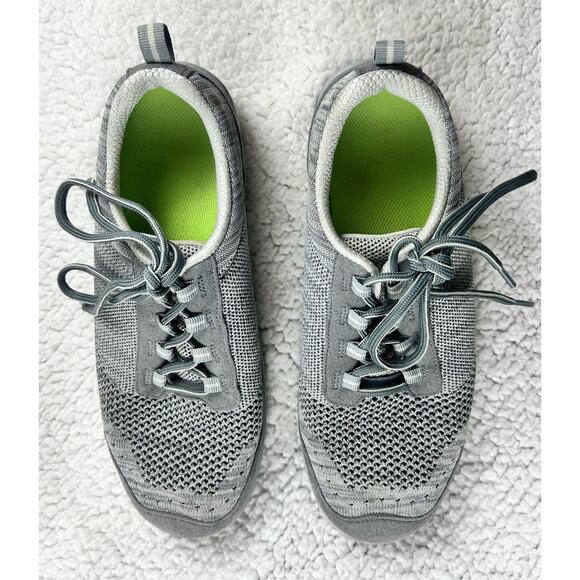 Orthofeet Palma 716 Women's Stretch Knit Shoes Gray Sneakers - size 8.5 - Picture 3 of 9